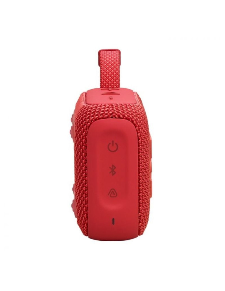 Altavoz con Bluetooth JBL GO 4/ 4.2W/ 1.0/ Rojo