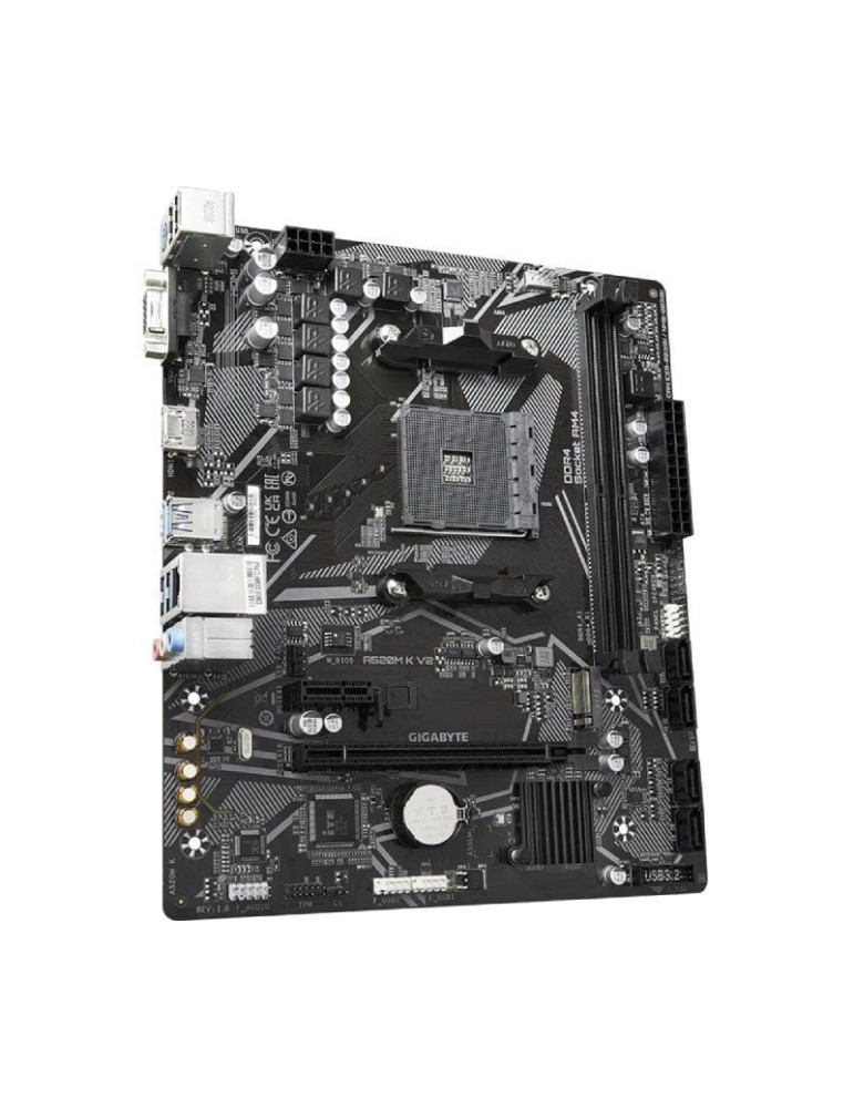 Placa Base Gigabyte A520M K V2 Socket AM4/ DDR4/ PCIe 3.0/ Micro ATX