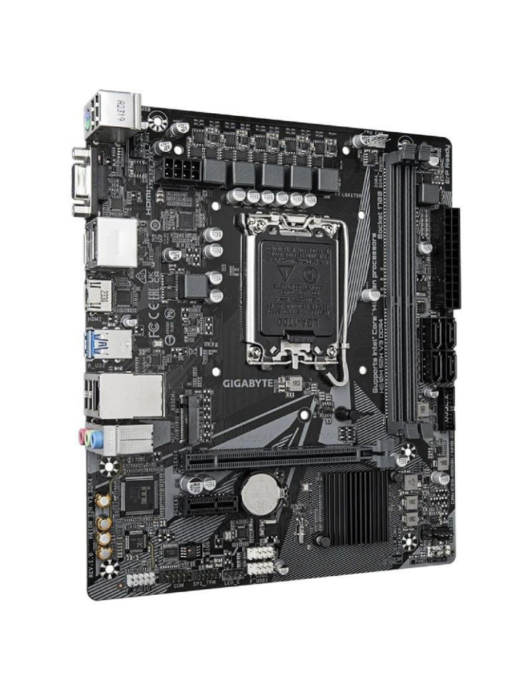 Placa Base Gigabyte H610M S2H V3 DDR4 Socket 1700/ DDR4/ PCIe 4.0/ Micro ATX