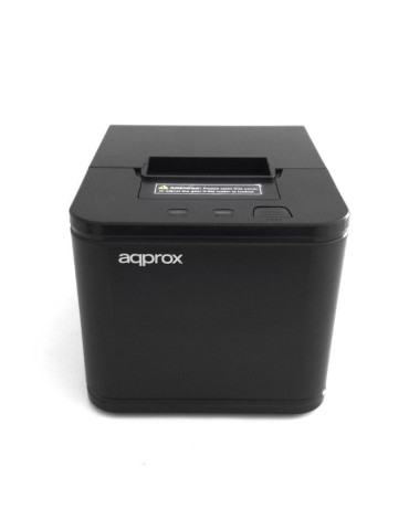 Impresora de Tickets Approx appPOS58AU/ Térmica/ Ancho papel 58mm/ USB/ Negra 2