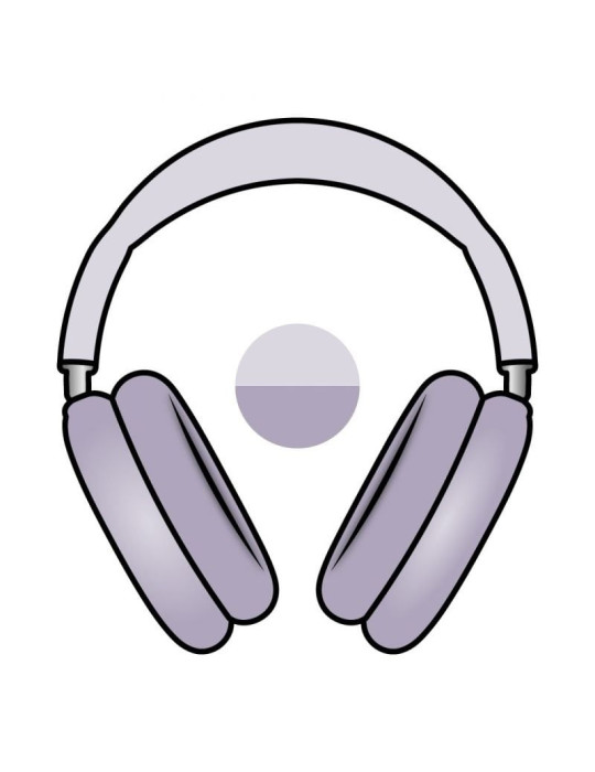 Auriculares Bluetooth Apple Airpods Max USB-C/ Púrpura