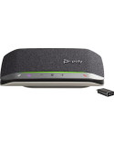 Altavoz Portátil para Conferencias Poly Sync 20+ para Microsoft Teams/ USB-Bluetooth/ Negro