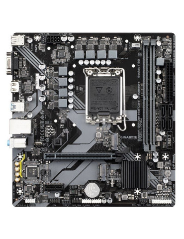 Placa Base Gigabyte B760M H DDR4 Socket 1700/ DDR4/ PCIe 4.0/ Micro ATX 2