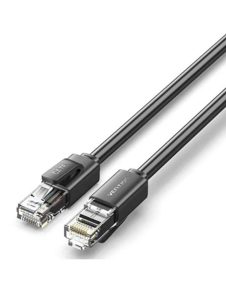 Cable de Red RJ45 UTP Vention IBRBD Cat.6/ 50cm/ Negro