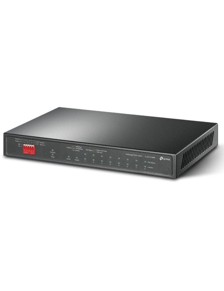 Switch TP-Link TL-SG1210MP 10 Puertos/ RJ-45 10/100/1000/ PoE+
