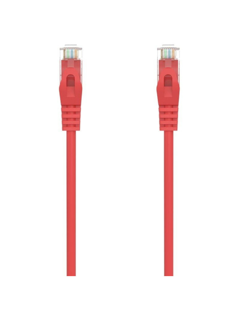 Cable de Red RJ45 AWG24 UTP Aisens A145-0562 Cat.6A/ LSZH/ 3m/ Rojo