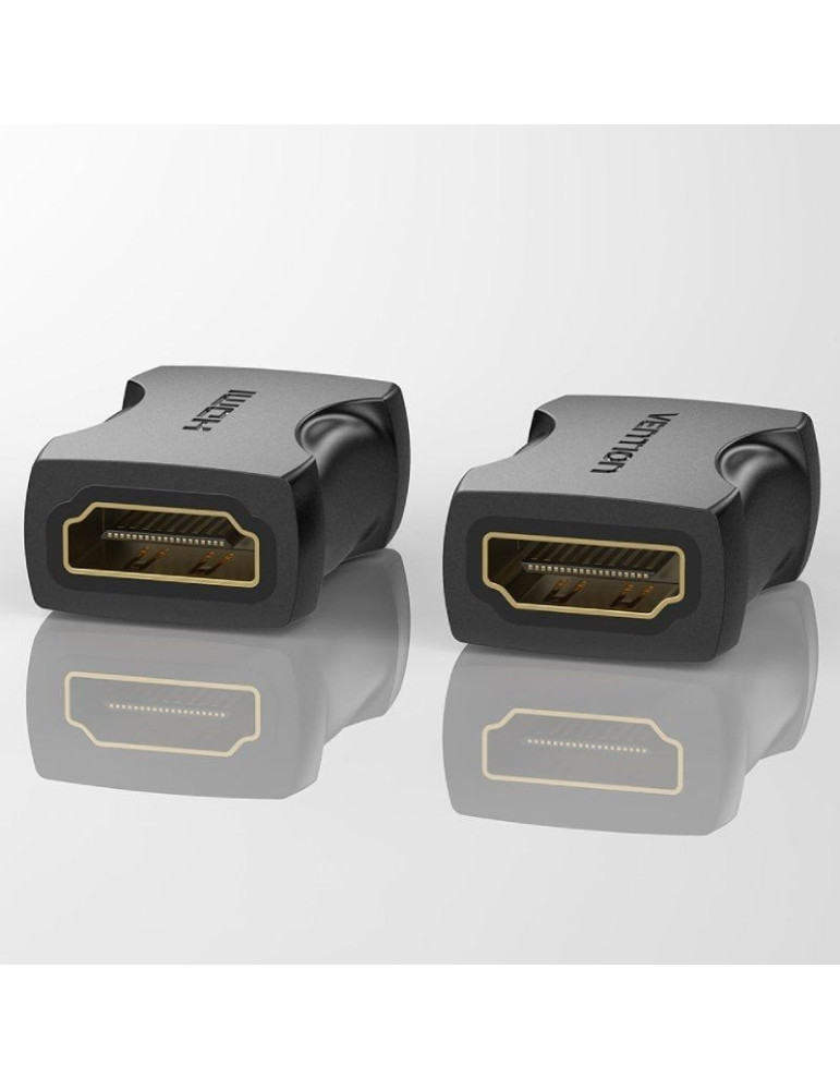 Adaptador HDMI 4K Vention AIRB0-2/ HDMI Hembra - HDMI Hembra/ Pack 2 Uds