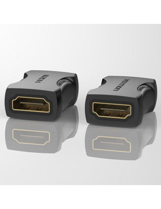 Adaptador HDMI 4K Vention AIRB0-2/ HDMI Hembra - HDMI Hembra/ Pack 2 Uds