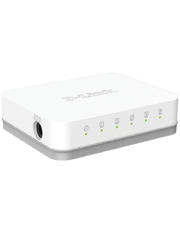 Switch D-Link GO-SW-5G 5 Puertos/ RJ-45 10/100/1000 2