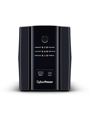 SAI Línea Interactiva Cyberpower UT1500EG/ 1500VA-900W/ 4 Salidas/ Formato Torre 2