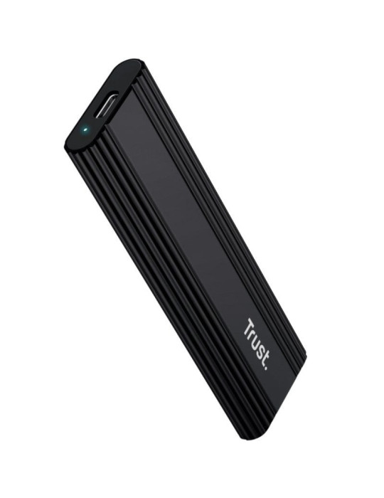 Caja Externa para Disco SSD M.2 Trust 25806/ USB 3.2 Gen2/ Sin tornillos