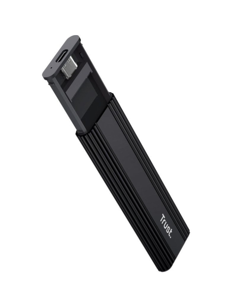 Caja Externa para Disco SSD M.2 Trust 25806/ USB 3.2 Gen2/ Sin tornillos