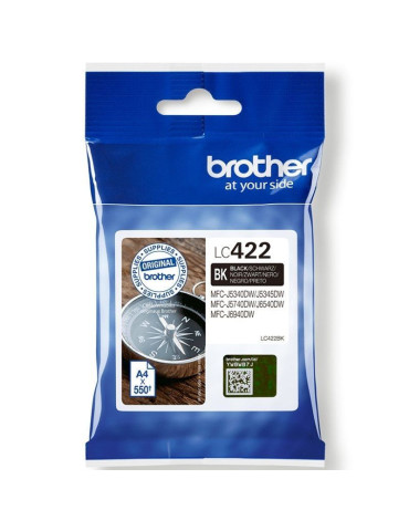 Cartucho de Tinta Original Brother LC-422/ Negro 2