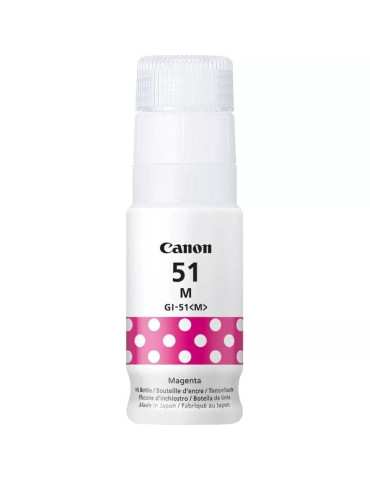 Botella de Tinta Original Canon GI-51/ Magenta 2