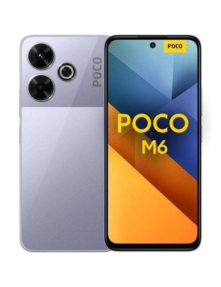 Smartphone Xiaomi POCO M6 8GB/ 256GB/ 6.79"/ Púrpura