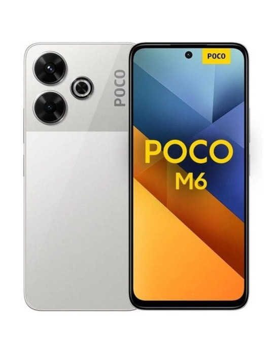 Smartphone Xiaomi POCO M6 8GB/ 256GB/ 6.79"/ Plata