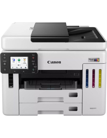 Multifunción Recargable Canon MAXIFY GX7150 MegaTank WiFi/ Dúplex/ Fax/ Blanca