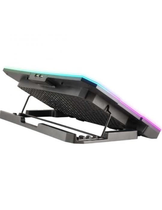 Soporte Refrigerante NGS Hero Stand para Portátiles hasta 15.6"/ Iluminación LED