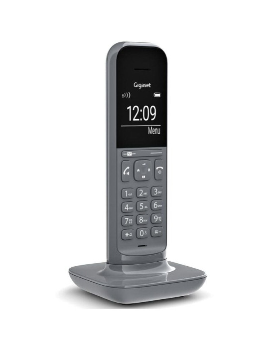 Teléfono Inalámbrico Gigaset CL390/ Pack DUO/ Gris