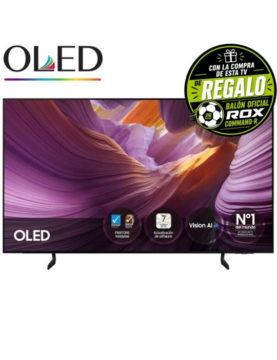 Televisor Samsung OLED S84F TQ55S84FAU 55"/ Ultra HD 4K/ Smart TV/ WiFi