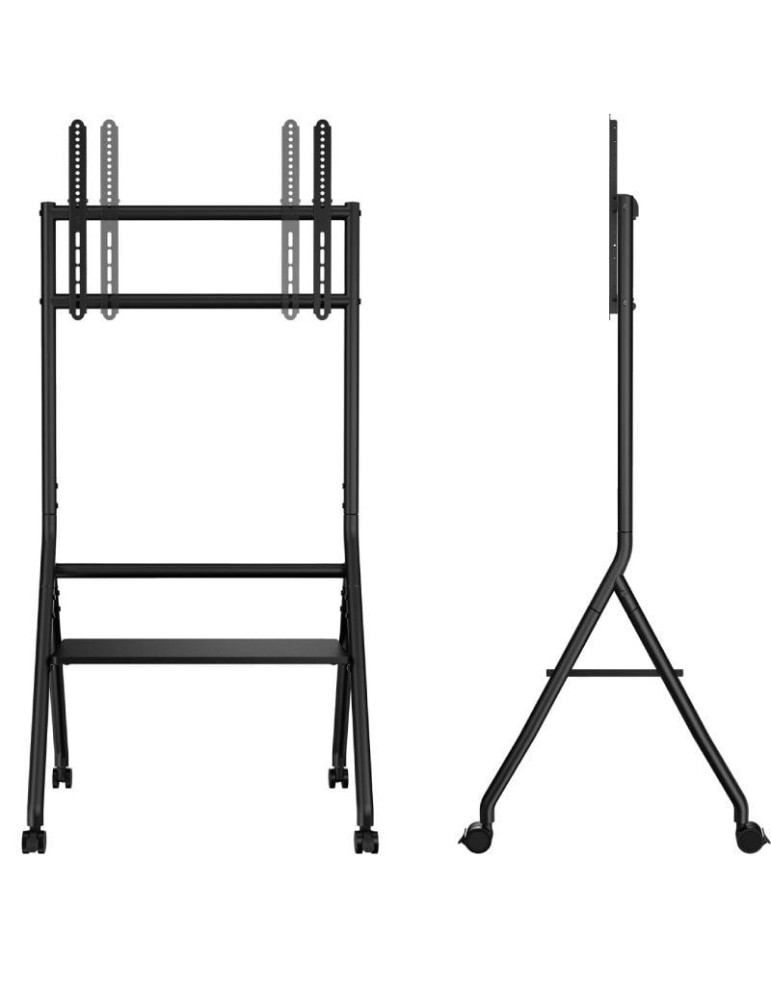 Soporte de Suelo con Ruedas Nivelable TooQ iDREAMS FS20206M-B para TV de 37-86"/ hasta 80kg