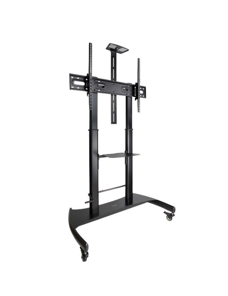 Soporte de Suelo con Ruedas Inclinable/ Nivelable TooQ FS20404HM-B para TV de 60-100"/ hasta 100kg