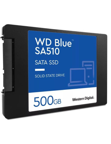Disco SSD Western Digital WD Blue SA510 500GB/ SATA III 2