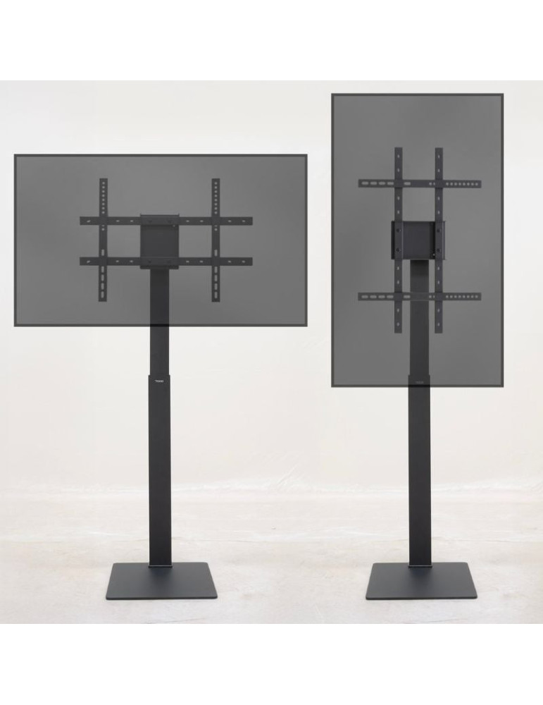 Soporte de Suelo Giratorio/Rotable TooQ FS2286M-B para TV 37-70"/ hasta 40kg
