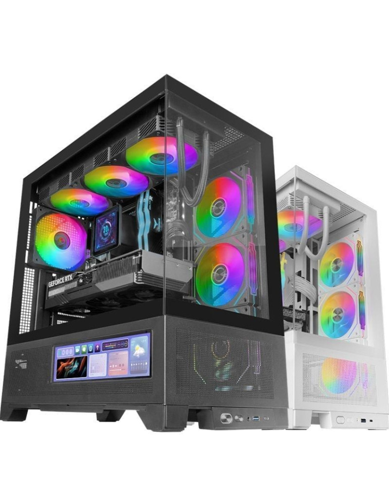 Caja Gaming Semitorre Mars Gaming MC-LCDX