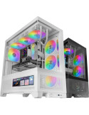 Caja Gaming Semitorre Mars Gaming MC-LCDX/ Blanca