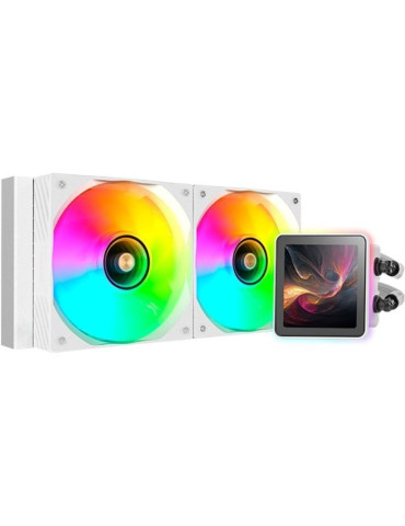 Sistema de Refrigeración Líquida Mars Gaming ML-VISIONPRO240/ Blanco 2