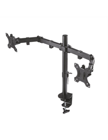 Soporte de Mesa para 2 Monitores Aisens DT32TSR-041/ Giratorio/ Inclinable/ hasta 8kg 2