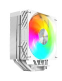 Ventilador con Disipador Mars Gaming MCPU-X5ARGB/ 12cm/ Blanco