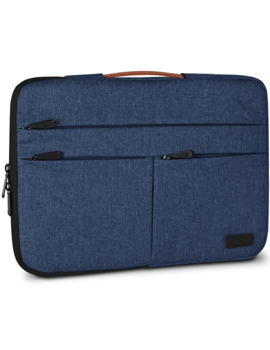 Funda Subblim Air Padding 360 Sleeve para Portátiles hasta 15.6"/ Azul