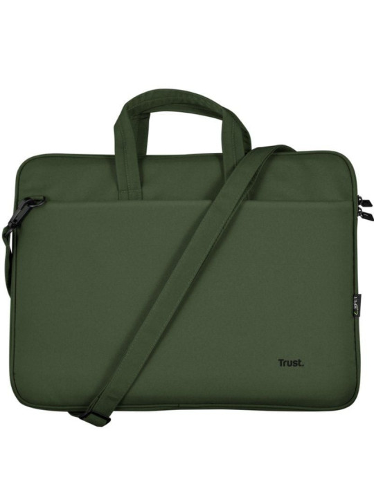Maletín + Ratón Trust Gaming Bologna para Portátiles hasta 16"/ Verde