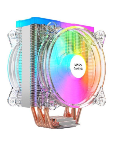 Ventilador con Disipador Mars Gaming MCPU66/ 12cm