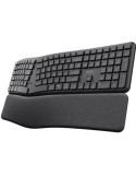 Teclado Inalámbrico por Bluetooth Trust Keyra Multidispositivo Ergonómico