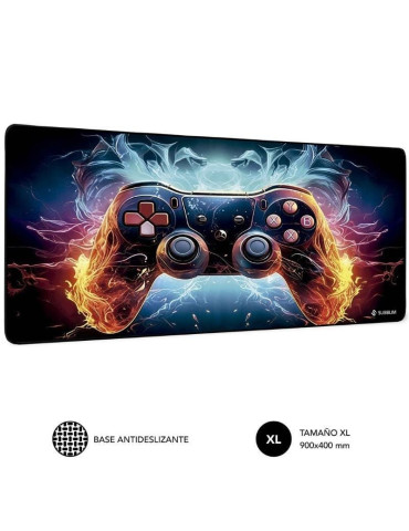 Alfombrilla Subblim GameCore XL Mouse Pad/ 900 x 400 x 3 mm