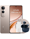 Smartphone Vivo V50 Lite 8GB/ 256GB/ 6.77"/ 5G/ Oro Titanio