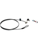 Cable de Seguridad para Portátiles HP 6UW42AA/ 1.83m