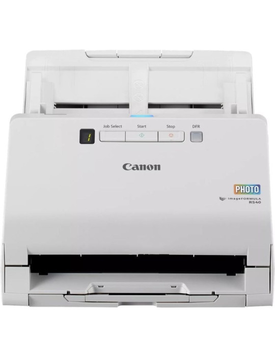 Escáner Documental Canon imageFORMULA RS40 con Alimentador de Documentos/ Doble cara