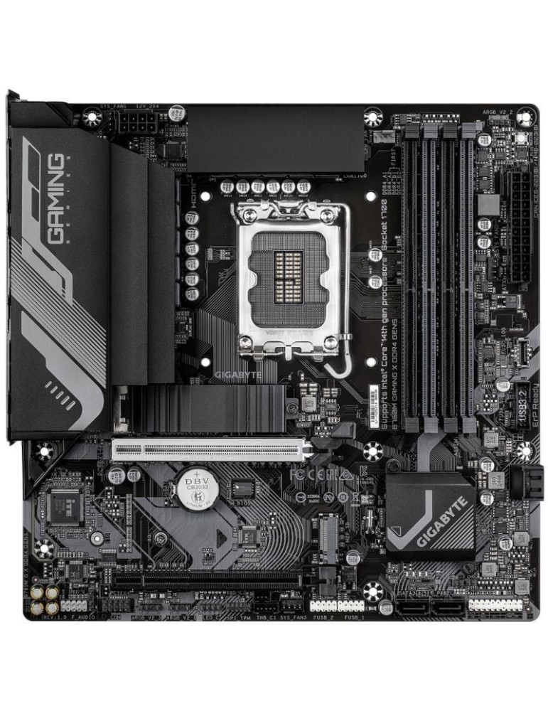 Placa Base Gigabyte B760M Gaming X DDR4 GEN5 Socket 1700/ DDR4/ PCIe 5.0/ Micro ATX