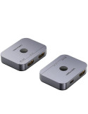 Switch Conmutador 8K HDMI 2.1 Bidireccional Vention AKPH0 HDMI Hembra/USB-C Hembra - 2x HDMI Hembra