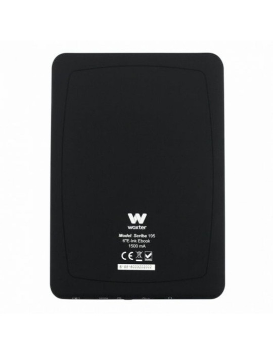 Libro electrónico Ebook Woxter Scriba 195/ 6"/ tinta electrónica/ Negro