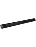 Panel Guía Cables con Cepillo para Rack 19" Phasak PA 1901/ Altura 1U
