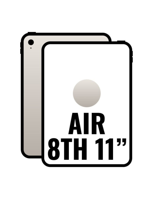Apple iPad Air 11" 8th Wi-Fi/ M4/ 512GB/ Blanco Estrella