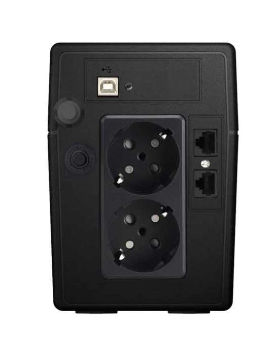 SAI Línea Interactiva Phasak 850 VA LCD Interactive/ 850VA/ 2 Salidas/ Formato Torre
