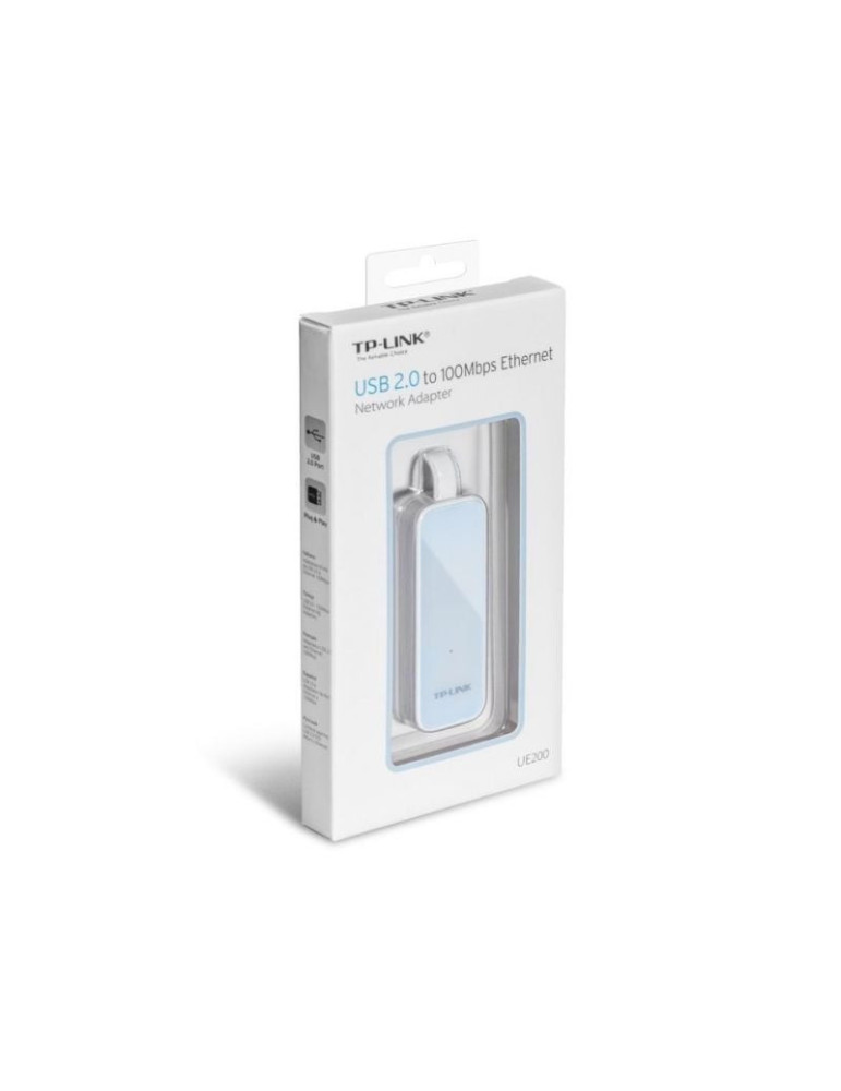 Adaptador USB - RJ45 TP-Link UE200/ 100Mbps