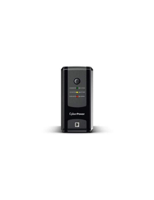 SAI Línea Interactiva Cyberpower UT850EG/ 850VA-425W/ 3 Salidas/ Formato Torre
