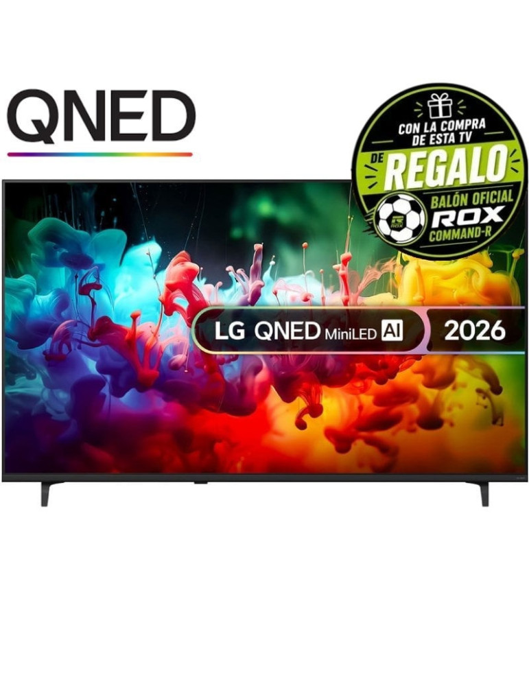 Televisor LG QNED evo AI QNED72 Mini LED 65QNED72B6B 65"/ Ultra HD 4K/ Smart TV/ WiFi